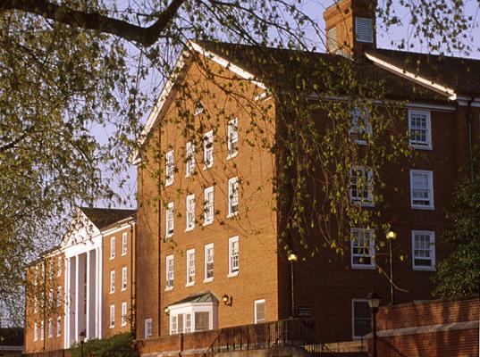 Photo of Mackinnon Hall, located on South Green